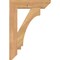Ekena Millwork Imperial Slat Smooth Bracket, Western Red Cedar, 3 1/2"W x 18"D x 26"H BKT04X18X26IMP06SWR - alternate 3